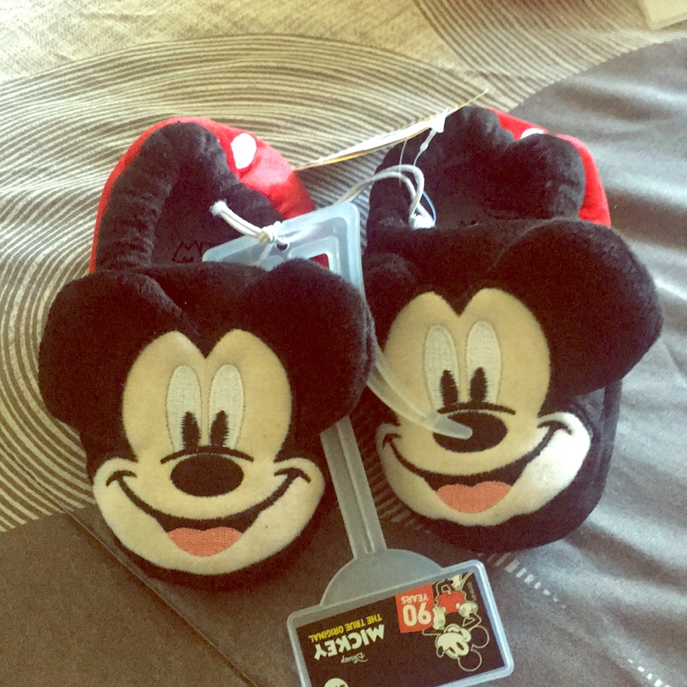 Mickey toddler slippers